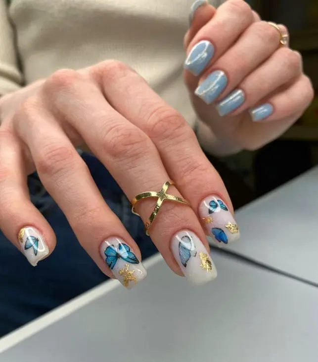 Butterfly Fantasy Nails