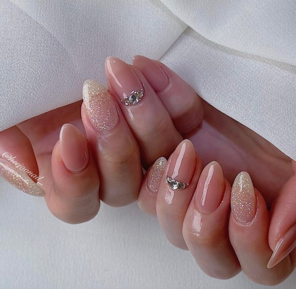 Evening Glitter & Nude