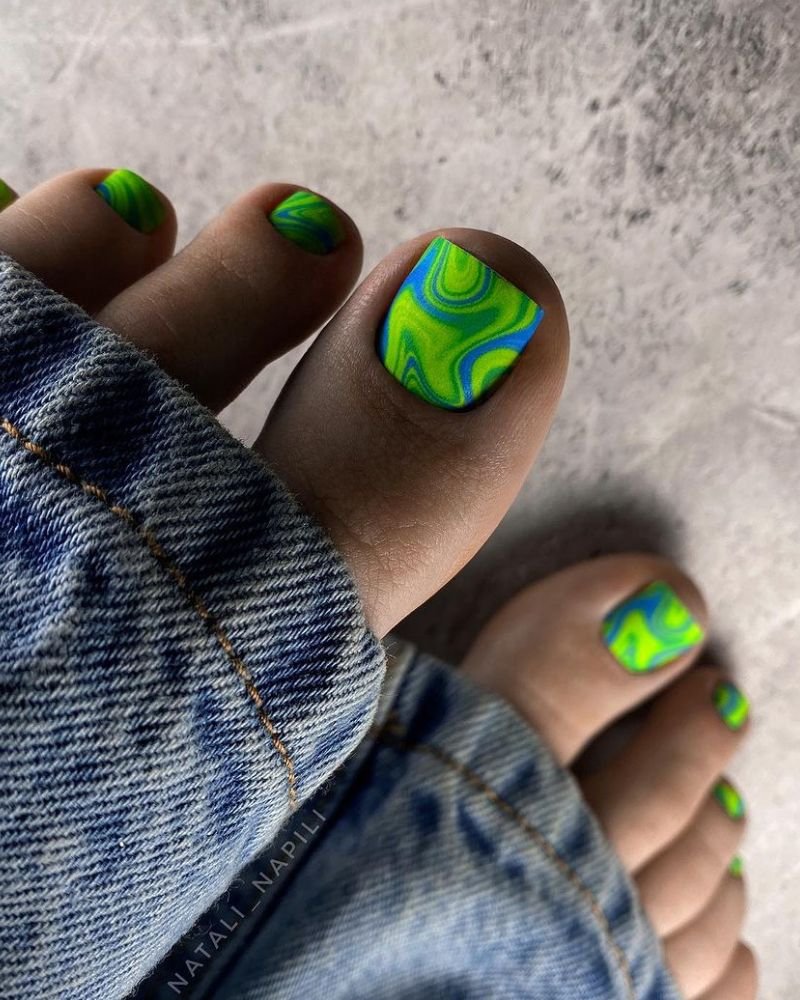 Northern Lights Pedicure