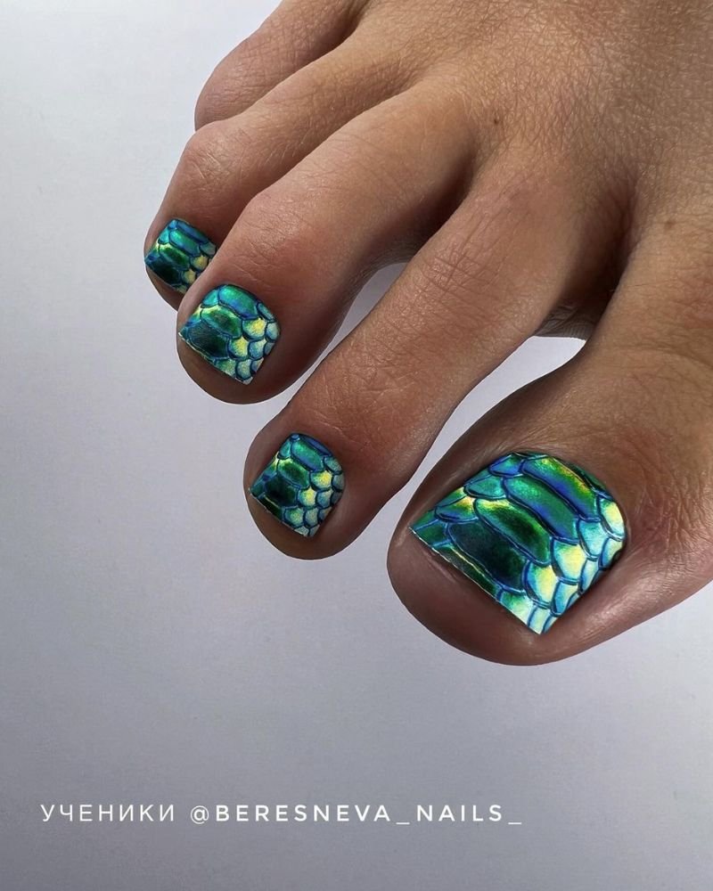 Reptile Scale Pedicure