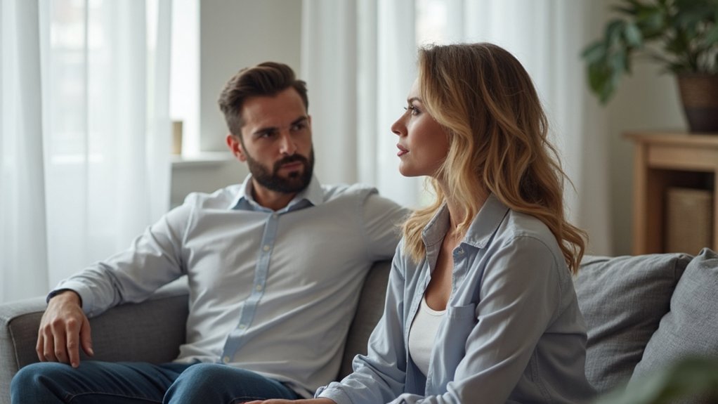 emotional detachment drifting from partner