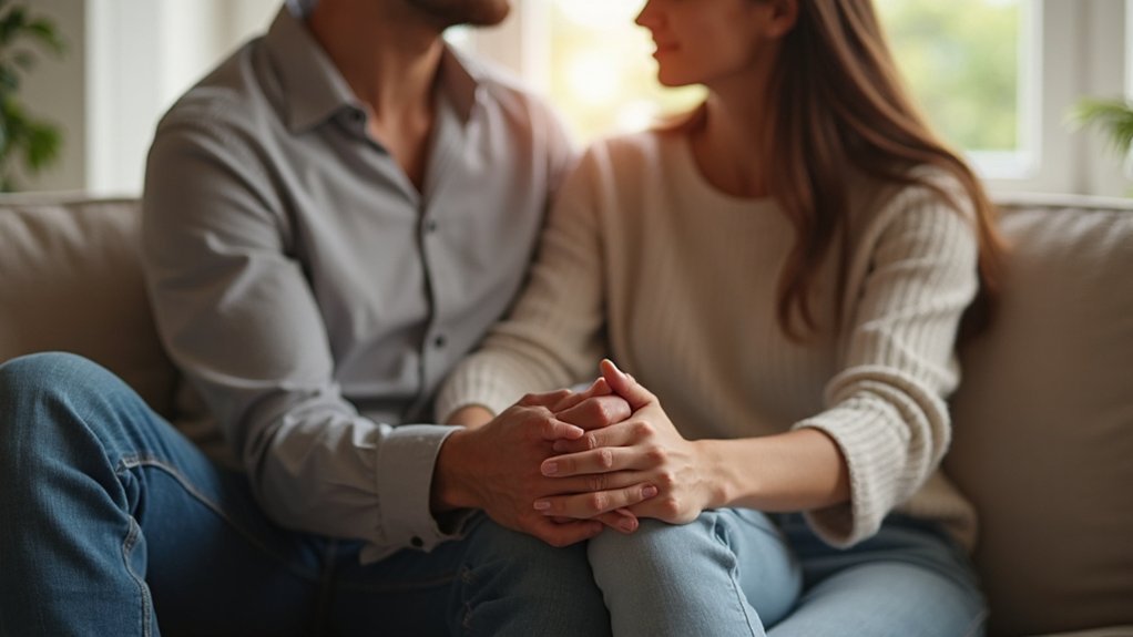 gradual rebuilding emotional physical intimacy