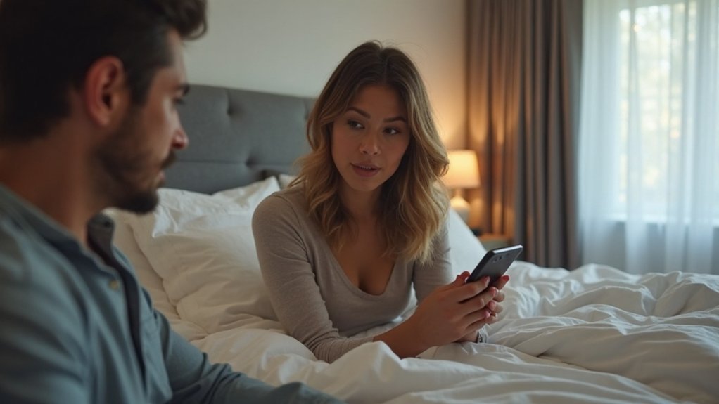 suspicious emotional disconnection relationship shift