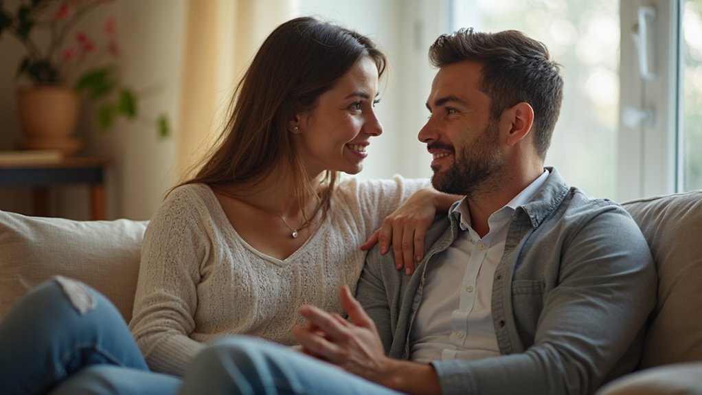 calm open solution focused conversation about intimacy