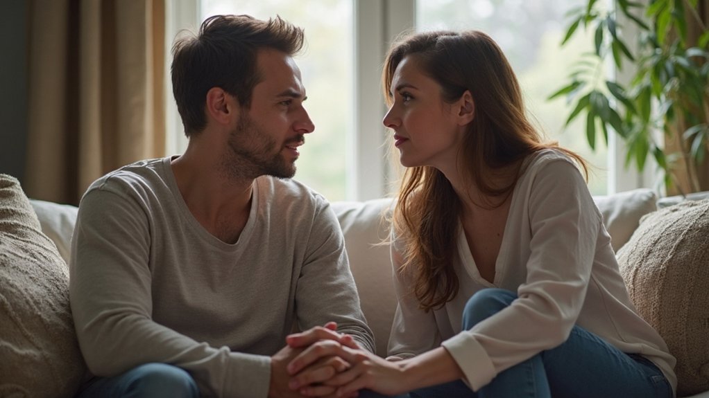 communicate openly husband workplace flirting address issues