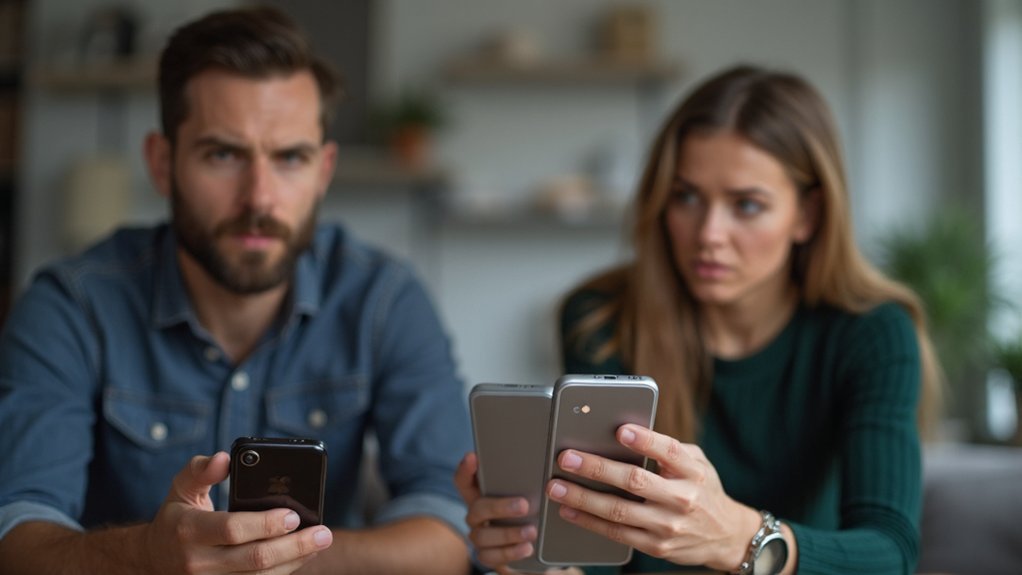 secretive security changes emotional distance