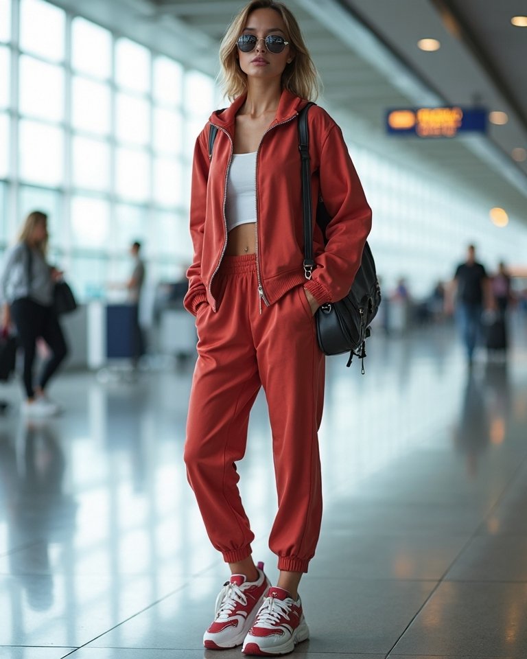 comfortable versatile elevated airport attire
