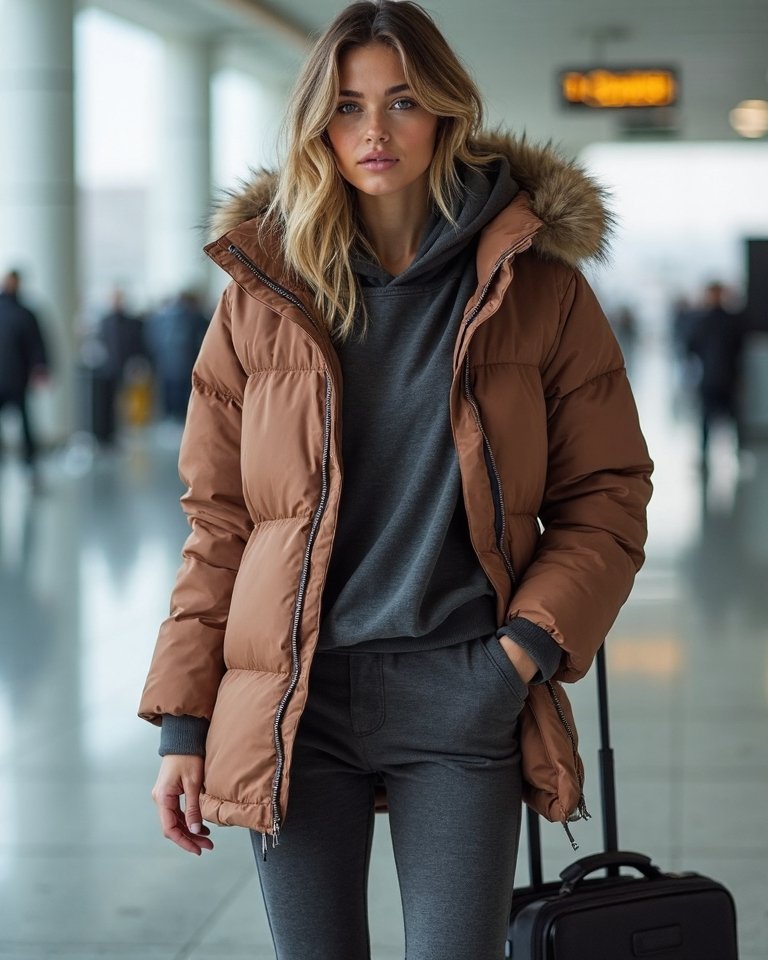 comfortable warm stylish travel friendly